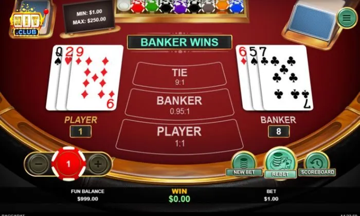 Baccarat Hitclub Quan tâm đến luật chơi khi trải nghiệm tại Hitclub