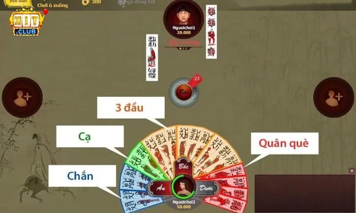 Chắn Hitclub Chắn là một trò chơi có những quy tắc nghiêm ngặt