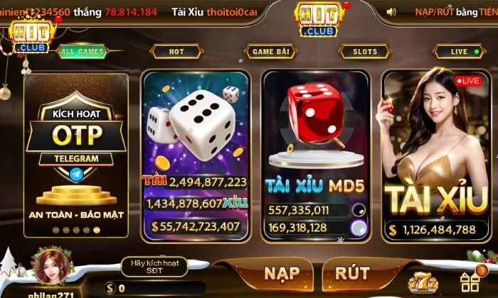 Truy cập đăng nhập để chơi game tại Hitclub