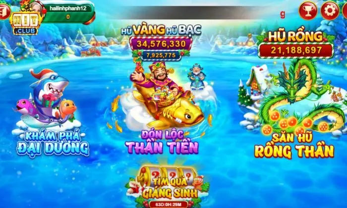 Giới thiệu Hitclub Bắn cá Hitclub đặc sắc với phần thưởng siêu giá trị
