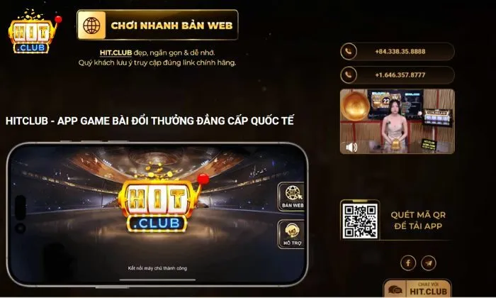Ứng dụng Hitclub nhẹ, dễ thao tác cho điện thoại