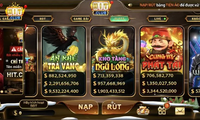 Kho Tàng Ngũ Long Hitclub Tổng quan chung về Kho Tàng Ngũ Long Hitclub