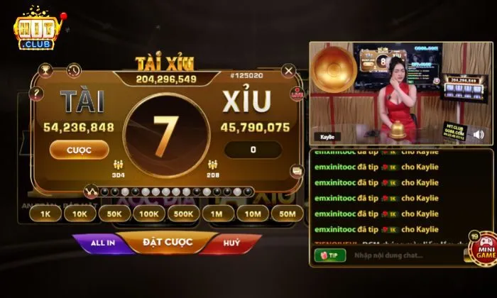 Hình ảnh phát sóng của tài xỉu livestream Hitclub vô cùng rõ nét và sống động