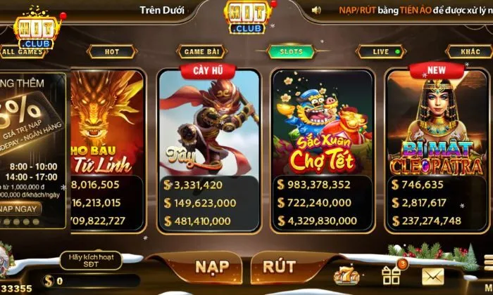 Tham gia Tây Du Ký tại Hitclub