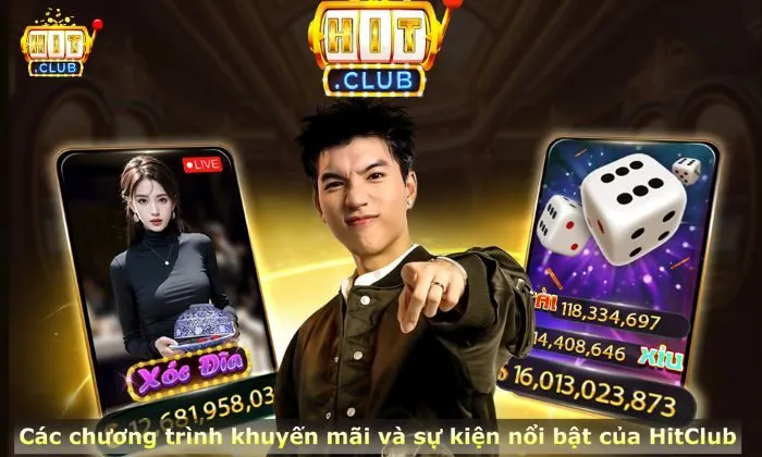 Xóc đĩa Hitclub Xóc đĩa Hitclub tung ra nhiều chương trình khuyến mãi