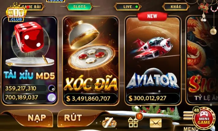Xóc đĩa Hitclub Tìm kiếm tựa game “Xóc đĩa” trong danh mục trò chơi của Hitclub