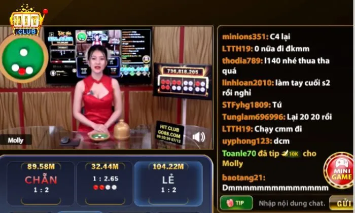 Xóc đĩa Livestream Hitclub Chơi theo số đông khiến bet thủ có nguy cơ thua nhiều hơn